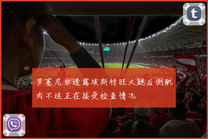 罗塞尼尔透露埃斯特旺大腿后侧肌肉不适正在接受检查情况